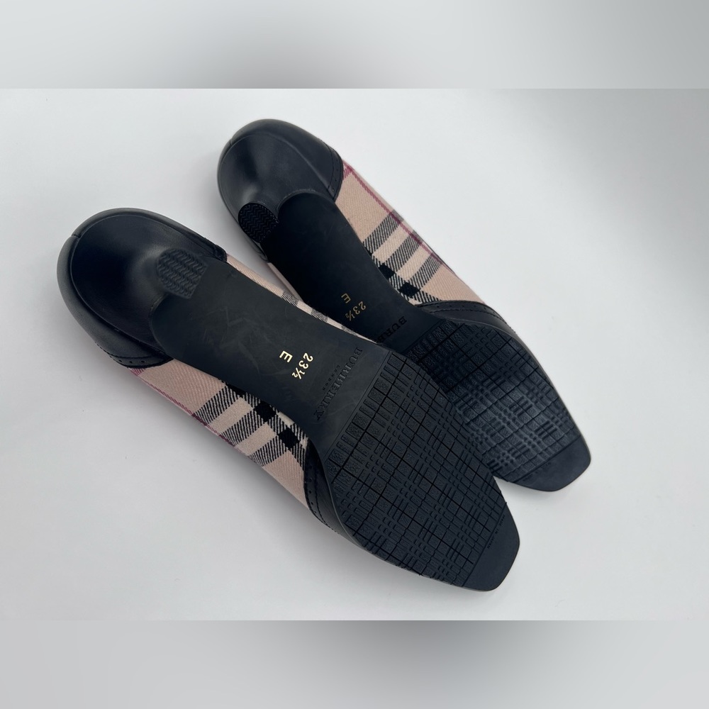 🌹Burberry Nova Check Office Shoes 23 1/2cm 🌹 - Picture 7 of 10